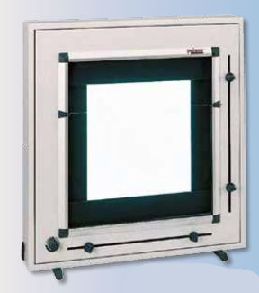 Negatoscopio 1 pantalla - DXH 40 x 43 - PrimaX Berlin - con interruptor / con obturadores / de luz blanca