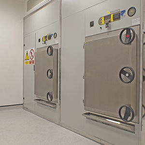 Autoclave de laboratorio - EH450D-BASE - Priorclave - de vapor / de carga frontal / pasante