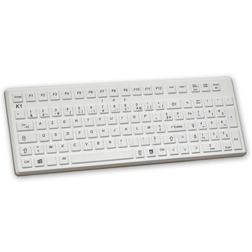 Teclado médico con teclas digitales - K1-MED - EVO BOARDS - lavable / desinfectable / USB
