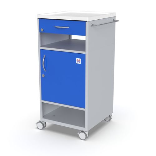 Mesa de cabecera con ruedas - NS-20 - PROMA REHA - con cajones