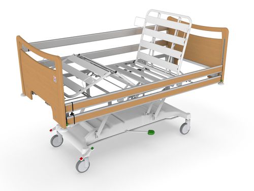 Cama de larga estancia - DOMEO H - PROMA REHA - mecánica / hidráulica / de altura regulable