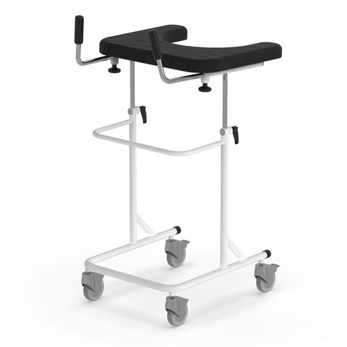Andador con ruedas con 4 ruedas - U-2B - PROMA REHA - de altura regulable