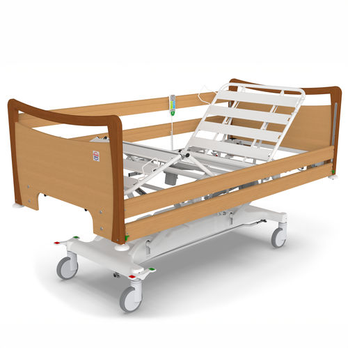 Cama de larga estancia - DOMEO E - PROMA REHA - eléctrica / de altura regulable / Trendelenburg