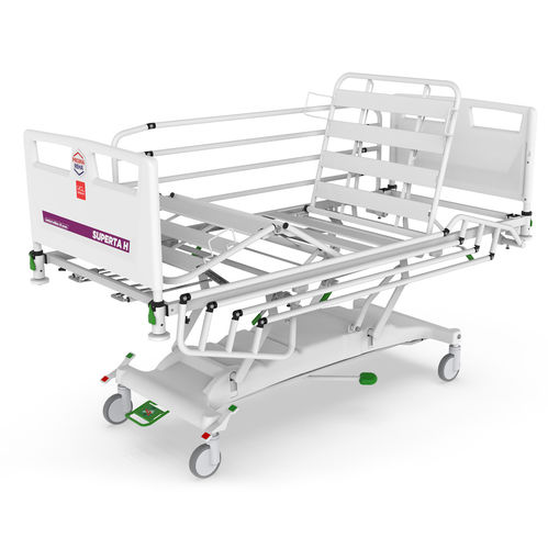 Cama de hospital - SUPERTA H - PROMA REHA - hidráulica / de altura regulable / Trendelenburg