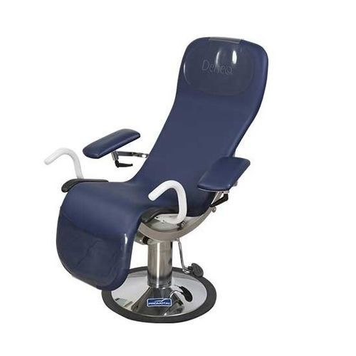 Sillón para extracción de sangre hidráulico - DENEO® - Promotal - ergonómico / de altura fija / con reposapiernas