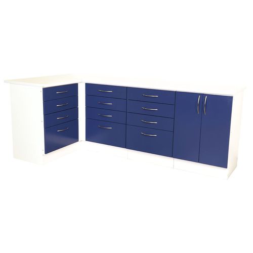 Armario de esquina - CORx-  SERIES - Promotal - de hospital / con puerta / con cajón