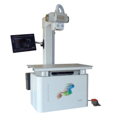 Sistema de radiografía veterinaria digital - PRS 300 VET TOUCH - PROTEC - analógico / con mesa