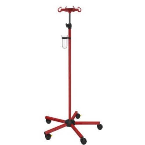 Portasueros pediátrico - I-N71121 - provita medical - con ruedas / 4 ganchos / para cama