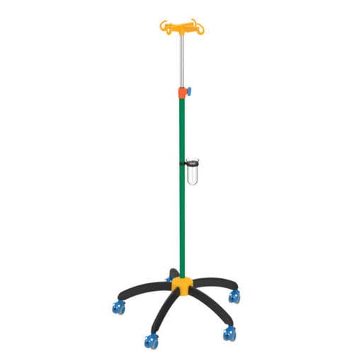 Portasueros pediátrico - I-HA4126 - provita medical - con ruedas / 4 ganchos / para cama