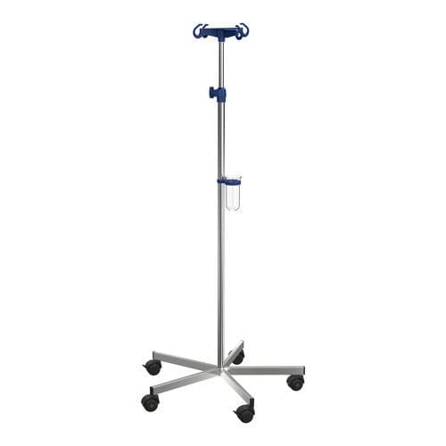 Portasueros con ruedas - I-M11121 - provita medical - 4 ganchos / de acero inoxidable / amagnético