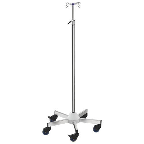 Portasueros con ruedas - I-D02123 - provita medical - 4 ganchos / para bomba de jeringa / telescópico