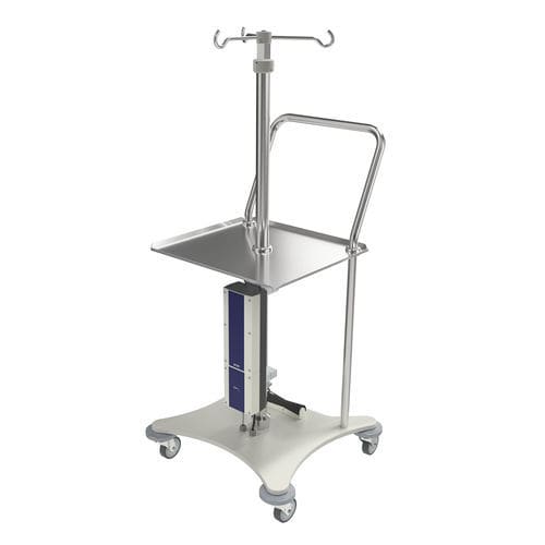 Portasueros con ruedas - I-U02238 - provita medical - 3 ganchos / de acero inoxidable / eléctrico