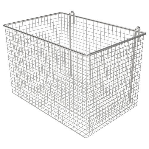 Canasta para almacenamiento - Z-BRAN01 - provita medical - de acero inoxidable / modulable / en riel