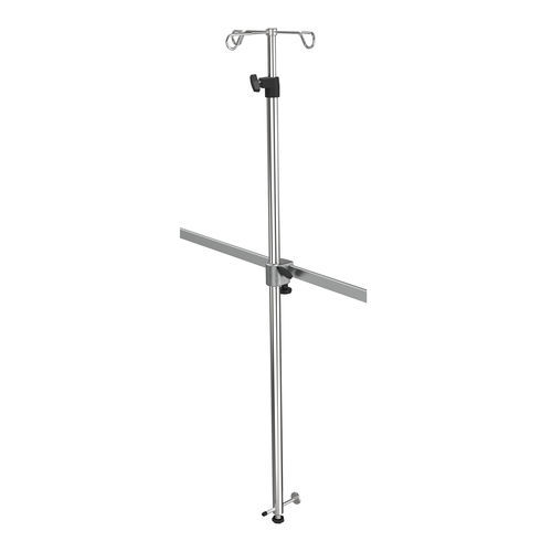 Portasueros de pared - I2000112 - provita medical - en riel / 3 ganchos / de acero inoxidable