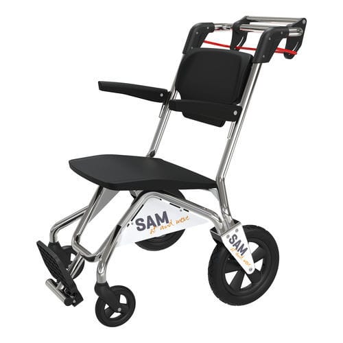 Silla de traslado de pacientes de interior - S-SAM004 - provita medical - de exterior / ergonómica / con ruedas