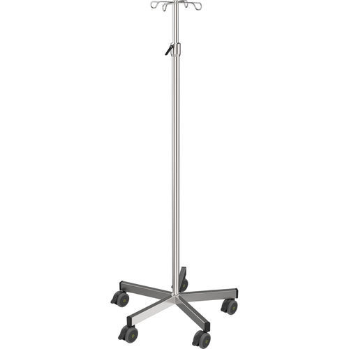 Portasueros con ruedas - I-O23232 - provita medical - 4 ganchos / de acero inoxidable / para cama
