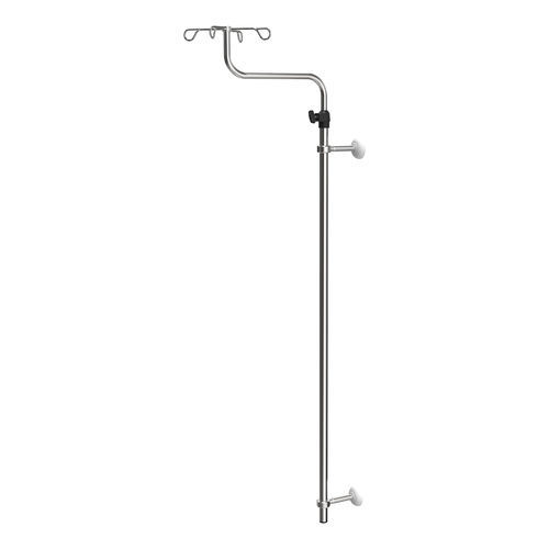 Portasueros de pared - I2002612 - provita medical - 4 ganchos / con soporte para bomba de infusión / de acero inoxidable
