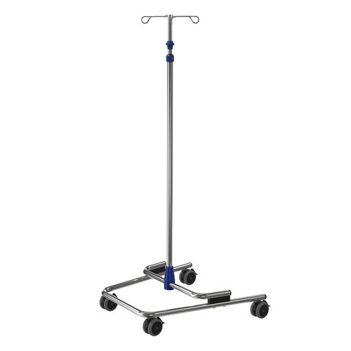 Portasueros con ruedas - I-S14212 - provita medical - 4 ganchos / telescópico / de altura variable