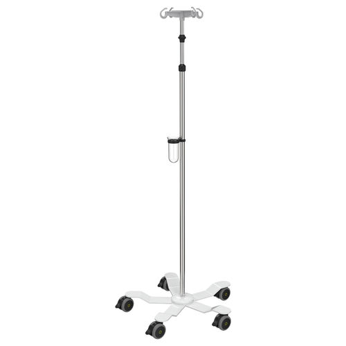 Portasueros con ruedas - I-L11112 - provita medical - 4 ganchos / de altura variable / telescópico