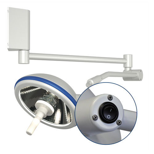 Lámpara para exploración led - L540076A - provita medical - de pared / con asidero / flexible