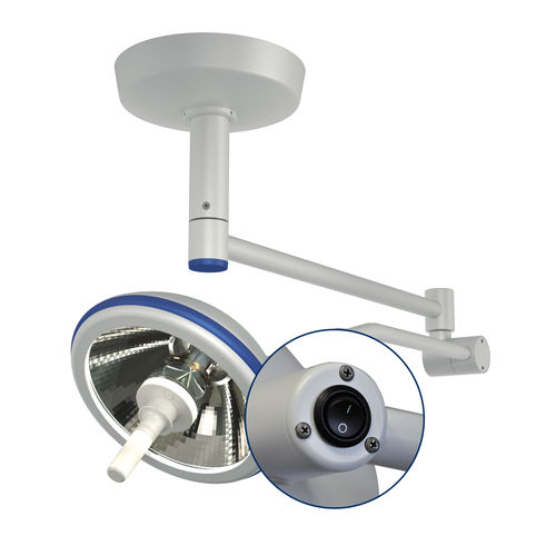 Lámpara para exploración led - L527077A - provita medical - de techo / con asidero / flexible