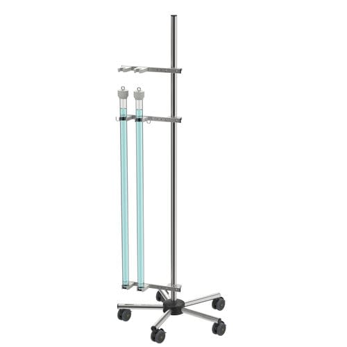 Soporte para sonda - T-T05060 - provita medical - de desinfección / con ruedas / de acero inoxidable