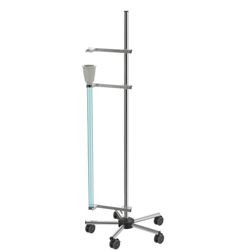 Soporte para sonda - T-W05040 - provita medical - de desinfección / con ruedas / de acero inoxidable