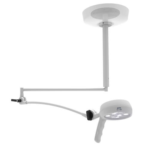 Lámpara para exploración led - L125080A  - provita medical - de techo / con asidero / con altura regulable