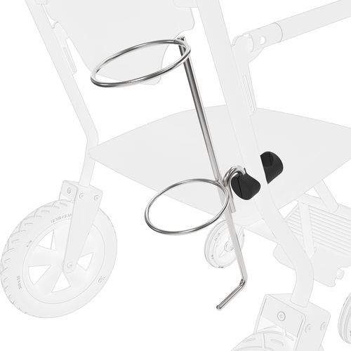 Soporte para botellas de oxígeno - Z-EMMA12 - provita medical - para almacenamiento / con clip / de acero inoxidable