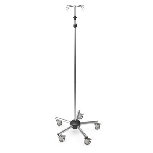 Portasueros con ruedas - I-PRE012 - provita medical - 4 ganchos / de acero inoxidable / de altura variable