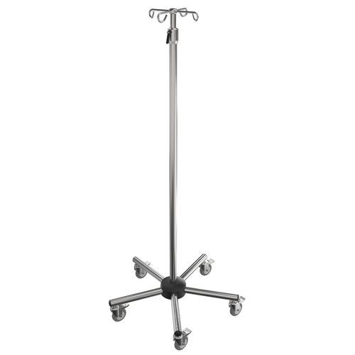 Portasueros con ruedas - I-PRE013 - provita medical - 4 ganchos / de acero inoxidable / de altura variable