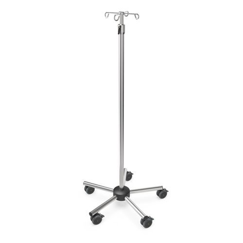 Portasueros con ruedas - I-PRE003 - provita medical - 4 ganchos / de acero inoxidable / de altura variable