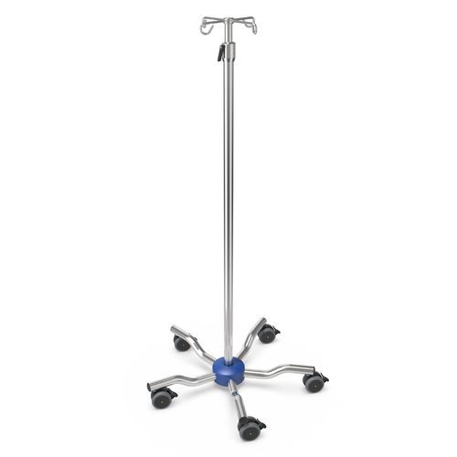 Portasueros con ruedas - I-LOW003 - provita medical - 4 ganchos / para carga pesada / de acero inoxidable