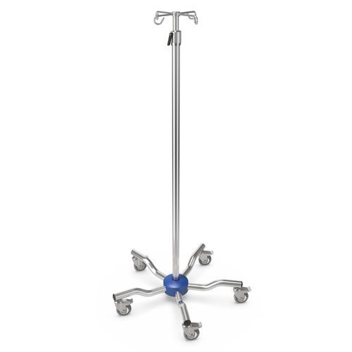 Portasueros con ruedas - I-LOW013 - provita medical - 4 ganchos / para carga pesada / de acero inoxidable