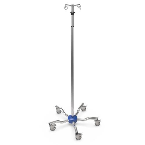 Portasueros con ruedas - I-LOW014 - provita medical - 4 ganchos / para carga pesada / de acero inoxidable