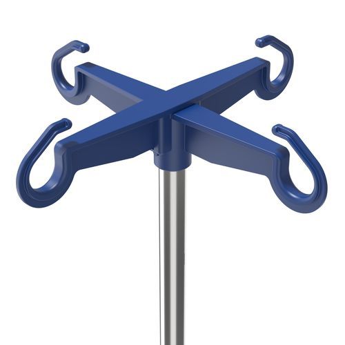 Soporte para bombonas - Z2K0645D - provita medical - para almacenamiento / con clip / de plástico