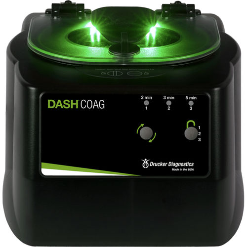 Centrífuga de laboratorio - DASH Coag - Drucker Diagnostics - multifunción / de sangre / de mesa