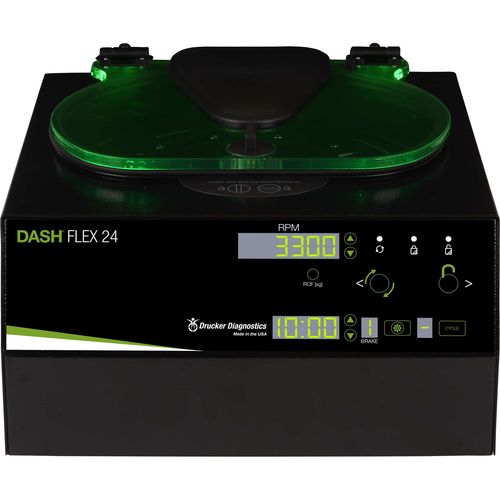 Centrífuga de laboratorio - DASH Flex 24 - Drucker Diagnostics - multifunción / de sangre / de mesa
