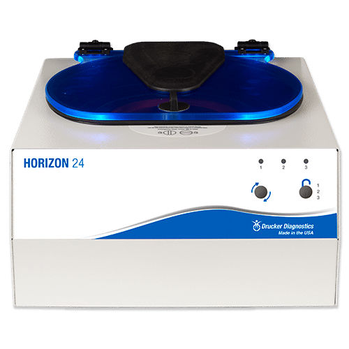 Centrífuga de laboratorio - HORIZON 24 - Drucker Diagnostics - multifunción / de sangre / de mesa