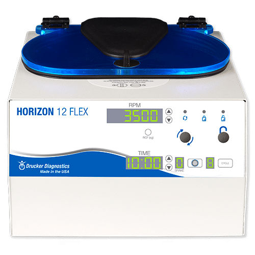 Centrífuga de laboratorio - HORIZON 12 Flex - Drucker Diagnostics - multifunción / de sangre / de mesa