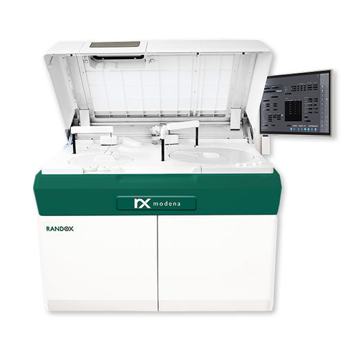Analizador de quimica clinica automatizado - RX modena - Randox Laboratories - de pie / con ESI / con pantalla táctil