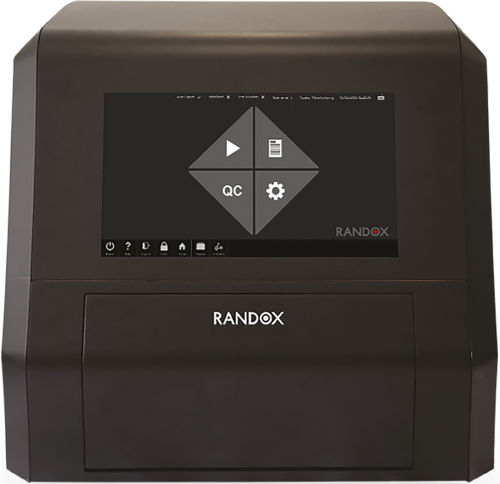 POCT analizador multiparamétrico - Evidence MultiSTAT - Randox Laboratories - de benzodiazepinas / de creatinina / de oxicodona