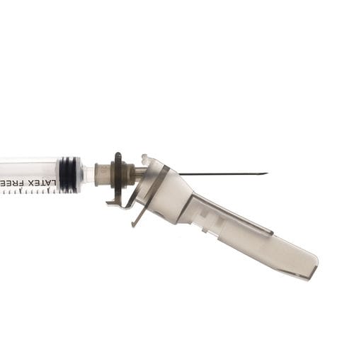 Jeringa hipodérmica - INJ/SAFE - Rays  - 5 ml / desechable / de seguridad