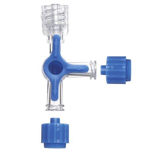 Conector para perfusión con grifo - 3W - Rays  - en T / LUER®-lock