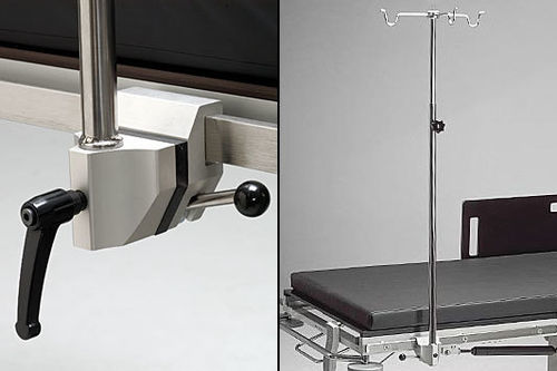 Portasueros para mesa de reconocimiento - 10-401 - Reison Medical - de aluminio / de acero inoxidable / para mesa de operaciones