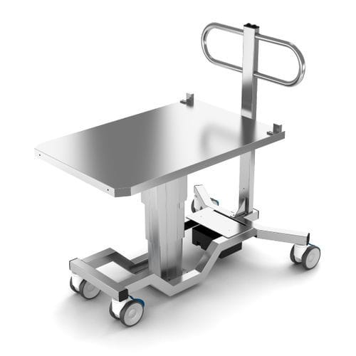 Carro de esterilización - 130 55  - Remeda - para instrumental / elevador / para transporte