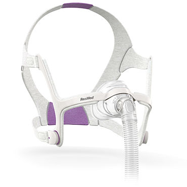 Máscara de ventilación nasal - AirFit™ N20 for Her - ResMed Europe - CPAP / para terapia CPAP / de silicona