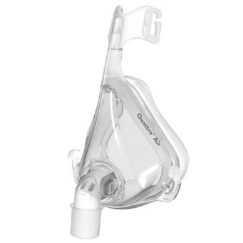 Máscara de ventilación CPAP - Quattro™ Air  - ResMed Europe - para terapia CPAP / transparente