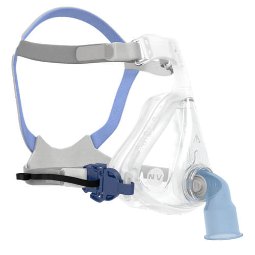 Máscara de ventilación no invasiva - Quattro™ Air NV - ResMed Europe - para ventilación no invasiva / ajustable / transparente