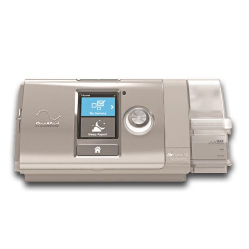 Ventilador para asistencia domiciliaria - AirCurve™ 10 CS PaceWave™ - ResMed Europe - electrónico / para apnea del sueño / CPAP